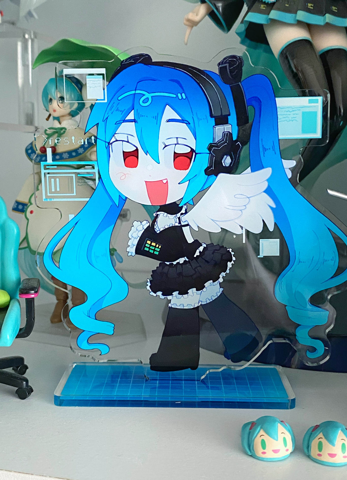 5in Infinity Hatsune Miku Vocaloid Acrylic Stand