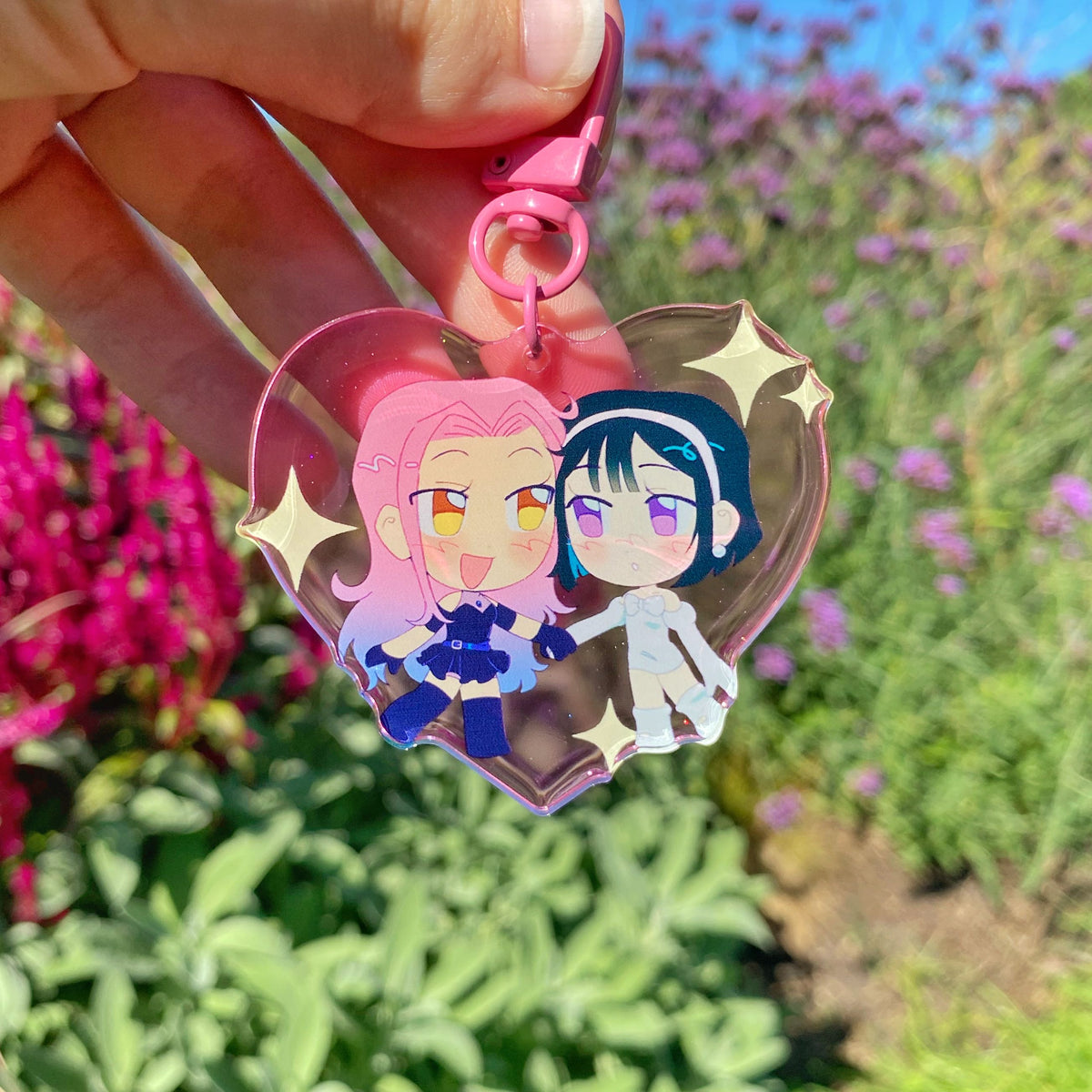 Clemantis Heart Charm