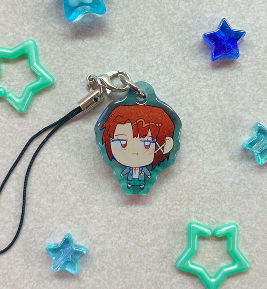 3cm Glitter Epoxy Serial Experiments Lain Phone Charm