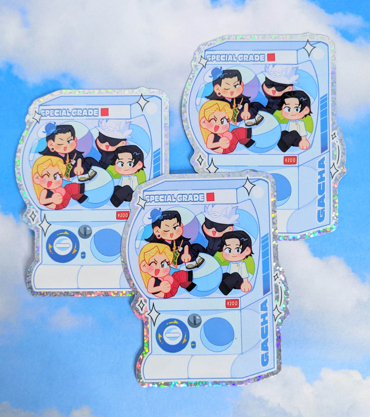 Special Grade Gacha Sticker